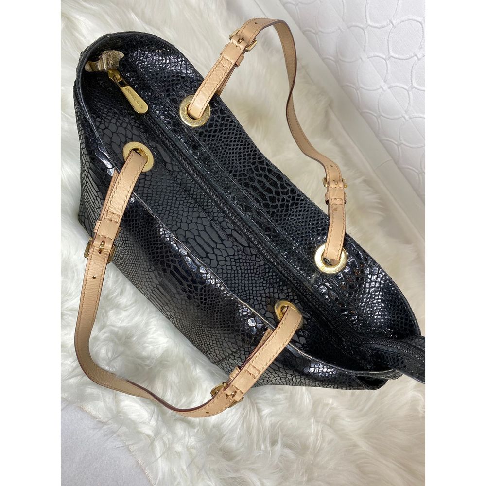 Michael Kors Snake Print Bedford Pocket Tote - Picture 3 of 7